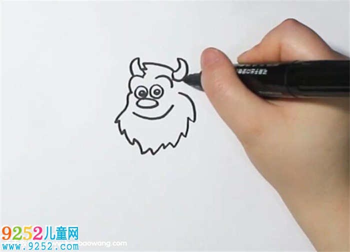 毛怪<a href=http://www.inspiredelm.com/jianbihua/ target=_blank class=infotextkey>簡筆畫</a>