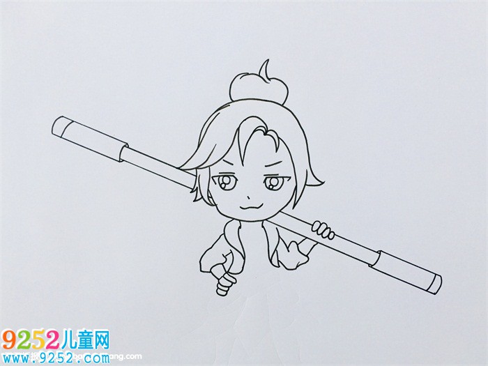至尊寶<a href=http://www.inspiredelm.com/jianbihua/ target=_blank class=infotextkey>簡筆畫</a>教程