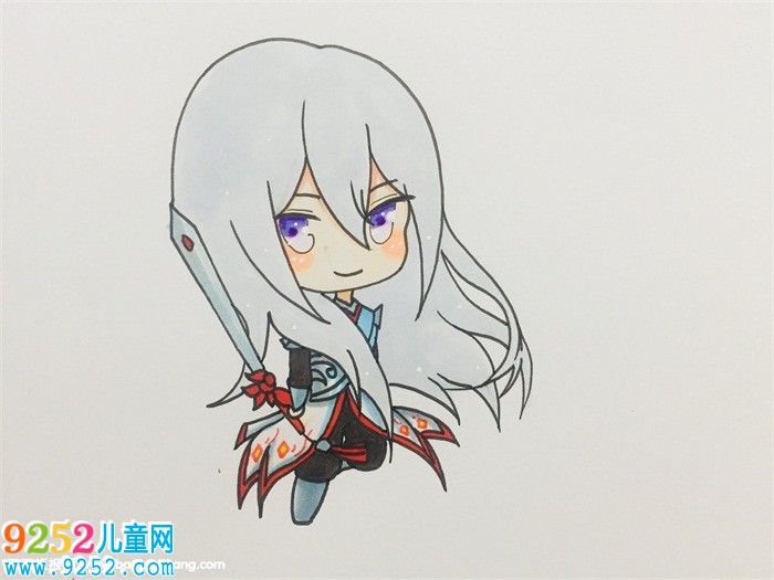 怎么畫李白鳳求凰簡單