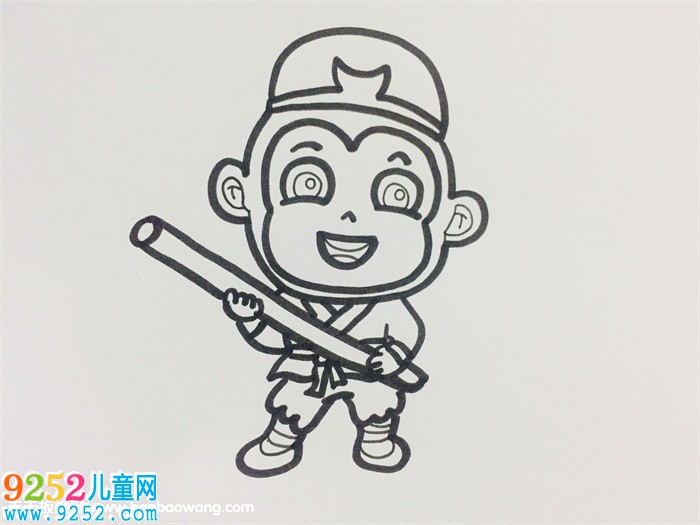 齊天大圣孫悟空的畫法