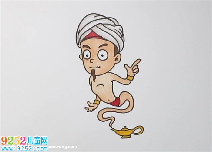 阿拉丁神燈<a href=http://www.inspiredelm.com/jianbihua/ target=_blank class=infotextkey>簡(jiǎn)筆畫(huà)</a>