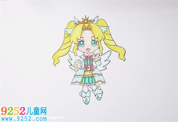 一步一步畫彩俐公主