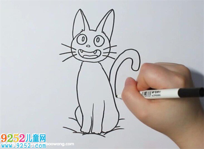 魔女宅急便吉吉<a href=http://www.inspiredelm.com/jianbihua/ target=_blank class=infotextkey>簡筆畫</a>
