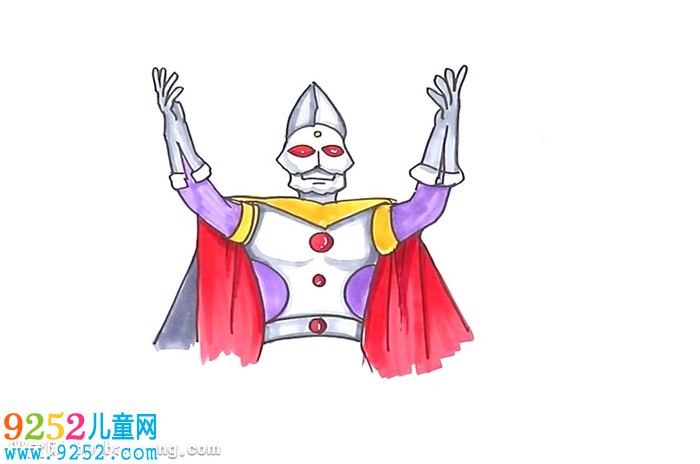 怎么畫奧特曼之王
