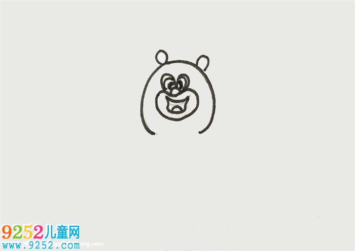 熊二怎么畫