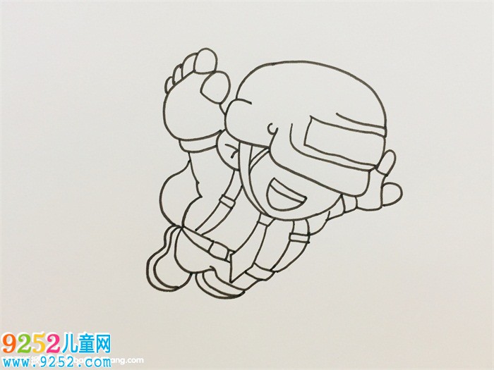 吃雞怎么畫