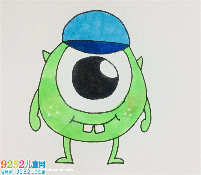 大眼仔<a href=http://www.inspiredelm.com/jianbihua/ target=_blank class=infotextkey>簡筆畫</a>步驟