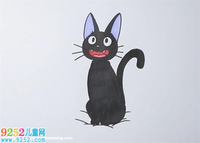魔女宅急便吉吉<a href=http://www.inspiredelm.com/jianbihua/ target=_blank class=infotextkey>簡筆畫</a>