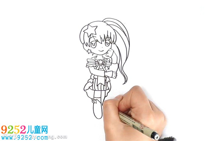 巴拉巴拉小魔仙怎么畫(huà)