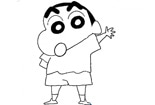 卡通人物簡(jiǎn)筆畫(huà)圖片大全_蠟筆小新