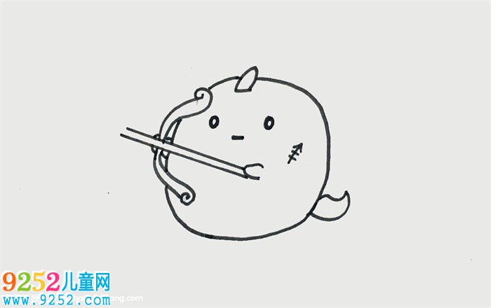 射手座怎么畫(huà)