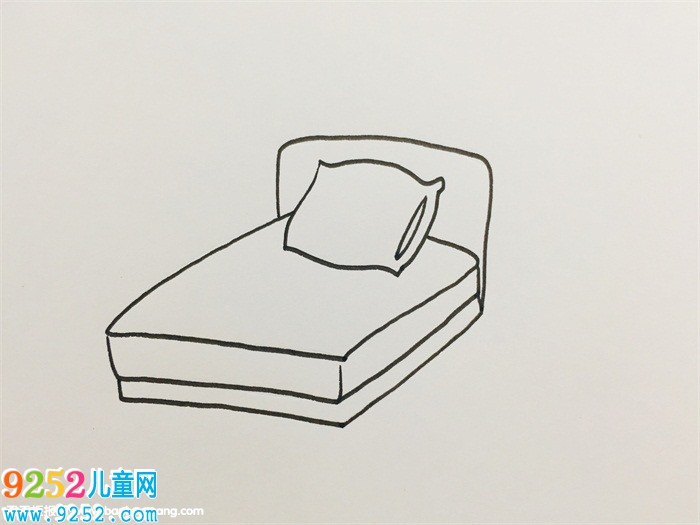 床怎么畫又漂亮又簡單