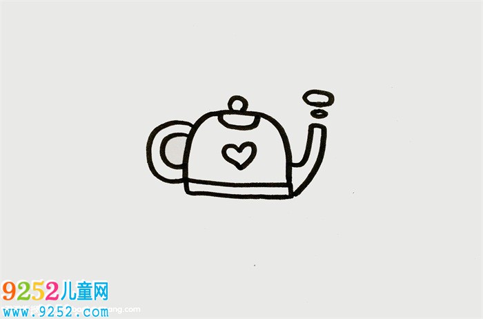 茶壺怎么畫