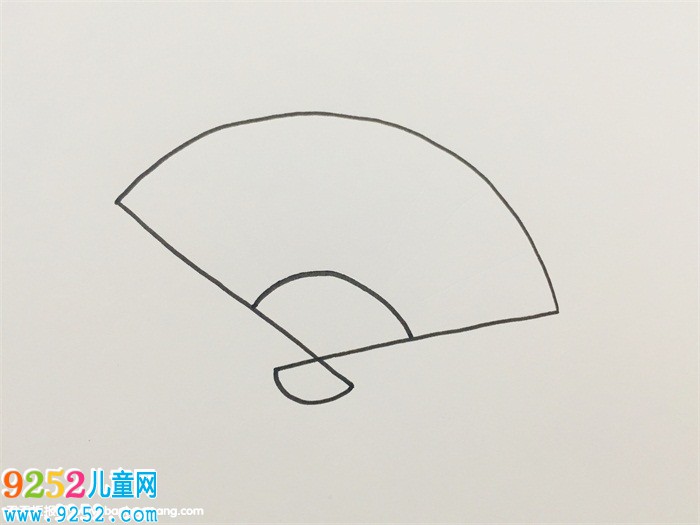 畫扇子怎么畫