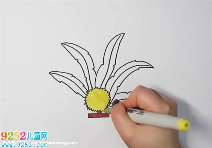 毽子怎么畫