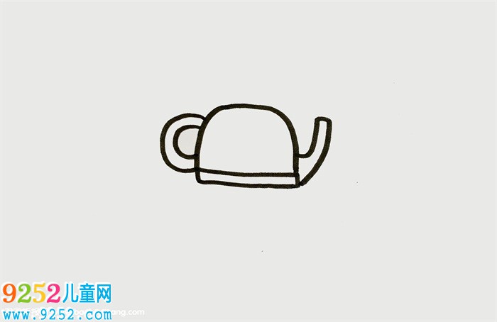 茶壺怎么畫