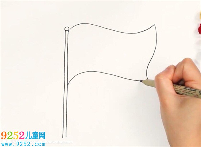 五星紅旗<a href=http://www.inspiredelm.com/jianbihua/ target=_blank class=infotextkey>簡筆畫</a>