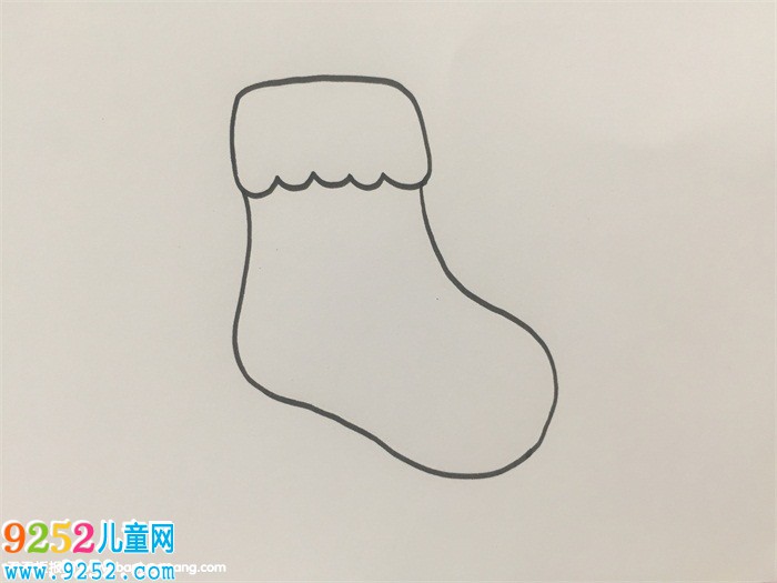 襪子怎么畫