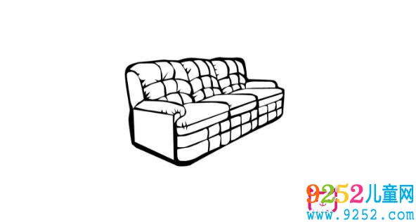 日常用品<a href=http://www.inspiredelm.com/jianbihua/ target=_blank class=infotextkey>簡筆畫</a>，沙發(fā)<a href=http://www.inspiredelm.com/jianbihua/ target=_blank class=infotextkey>簡筆畫</a>