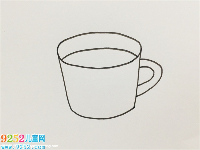杯子怎么畫