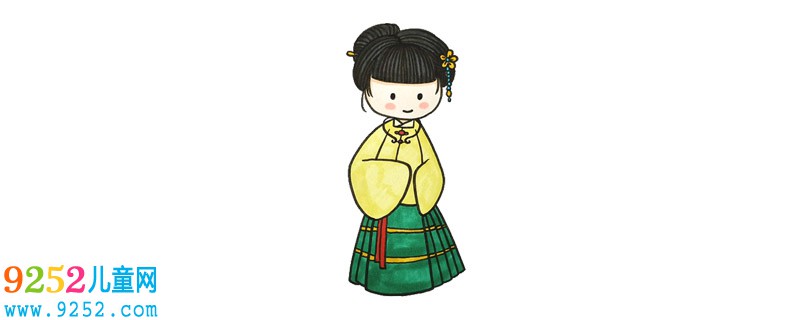 <a href=http://www.inspiredelm.com/jianbihua/ target=_blank class=infotextkey>簡筆畫</a>漢服怎么畫