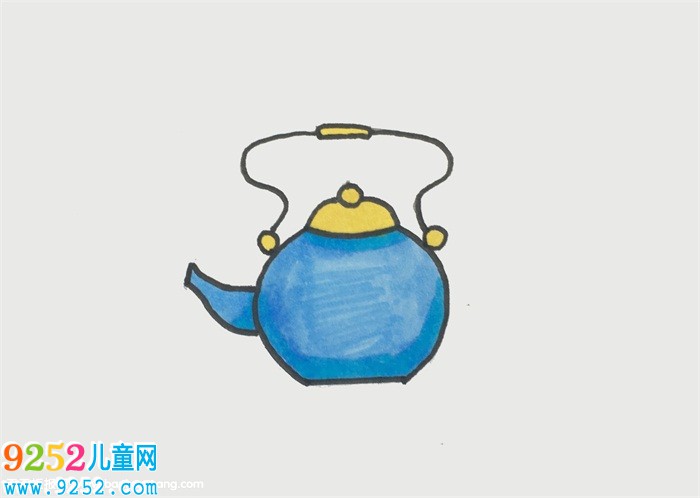 水壺怎么畫