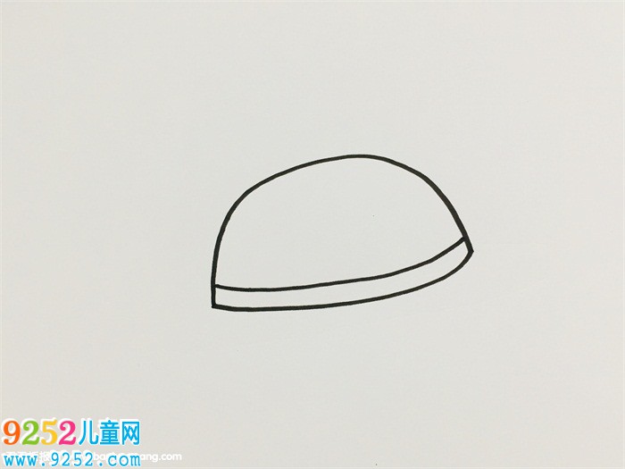 草帽怎么畫