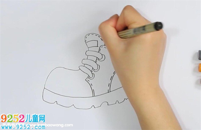 怎么畫鞋子