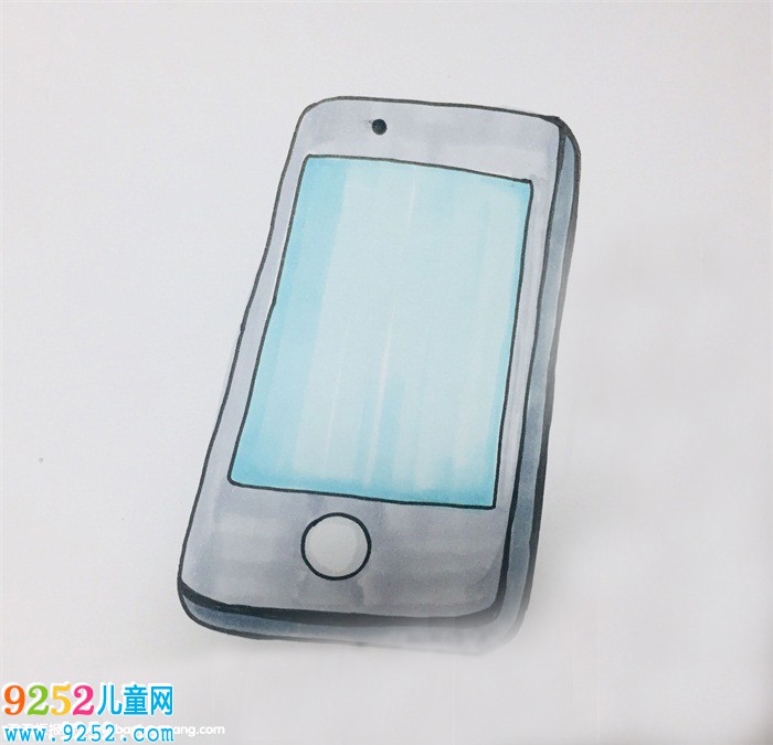 怎么畫(huà)手機(jī)
