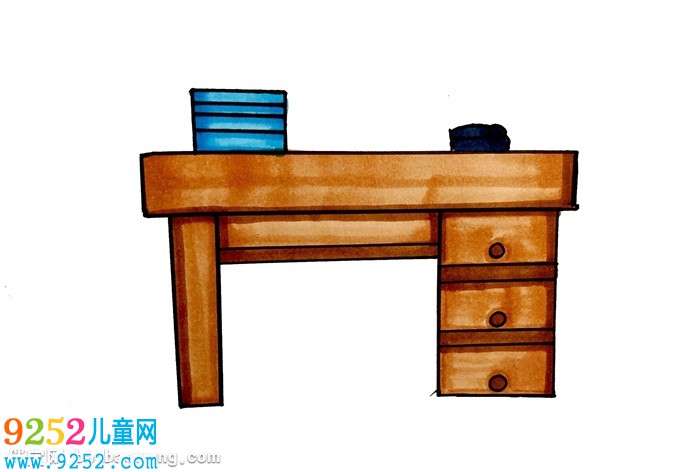 桌子怎么畫一步一步教