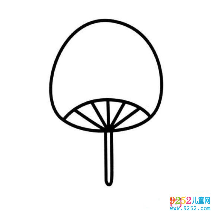 日常用品<a href=http://www.inspiredelm.com/jianbihua/ target=_blank class=infotextkey>簡筆畫</a> 蒲扇<a href=http://www.inspiredelm.com/jianbihua/ target=_blank class=infotextkey>簡筆畫</a>