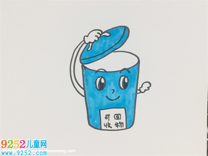 垃圾分類<a href=http://www.inspiredelm.com/jianbihua/ target=_blank class=infotextkey>簡筆畫</a>涂色