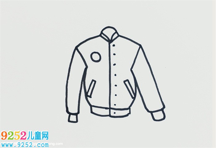 夾克衫怎么畫