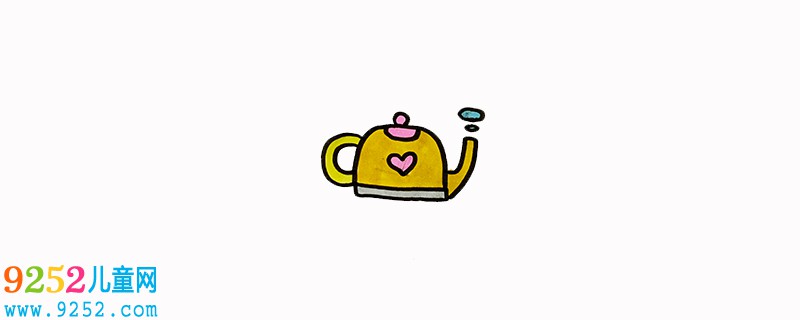 茶壺怎么畫