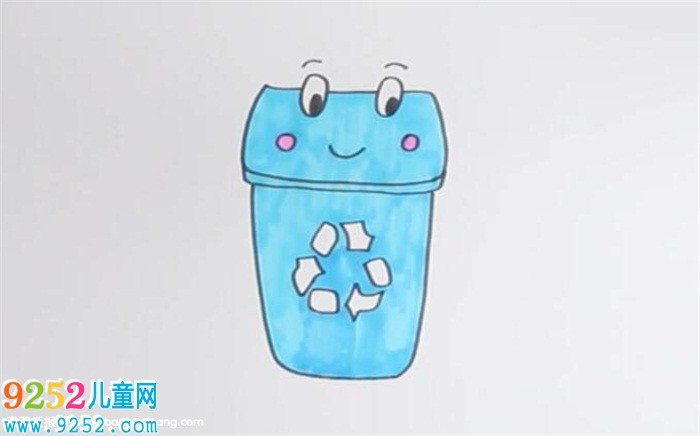 垃圾分類桶怎么畫