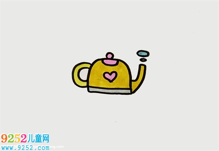 茶壺怎么畫