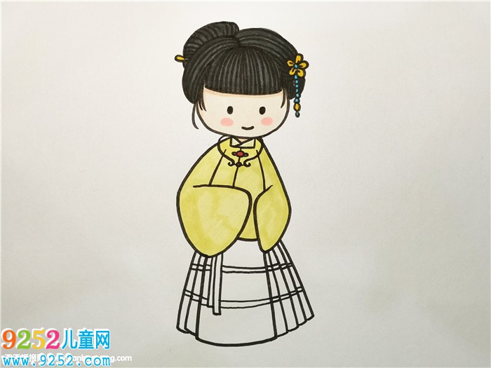 <a href=http://www.inspiredelm.com/jianbihua/ target=_blank class=infotextkey>簡筆畫</a>漢服怎么畫