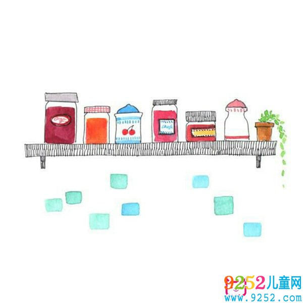 兒童<a href=http://www.inspiredelm.com/jianbihua/ target=_blank class=infotextkey>簡筆畫</a>大全，瓶瓶罐罐
