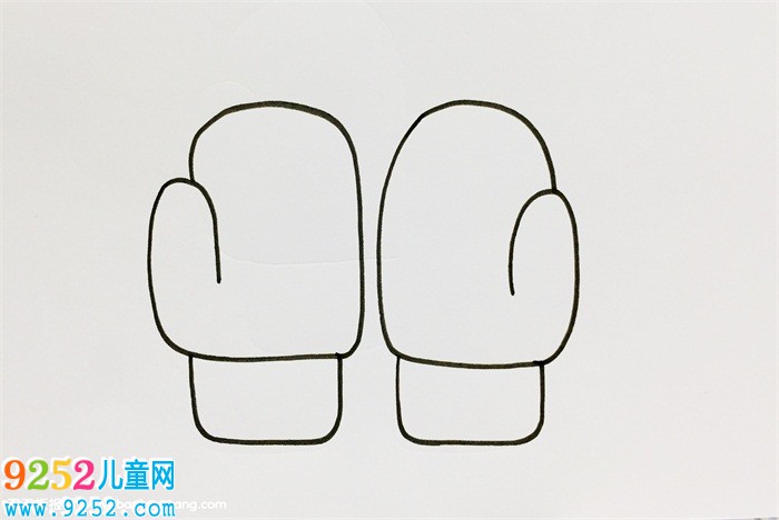 手套怎么畫