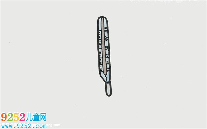 體溫表怎么畫(huà)