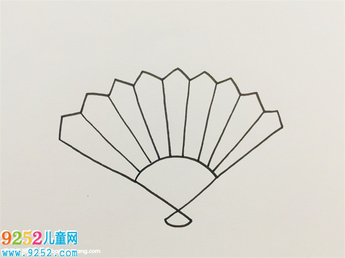 扇子怎么畫