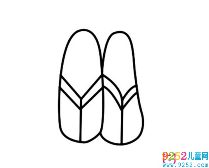 簡(jiǎn)單的人字拖<a href=http://www.inspiredelm.com/jianbihua/ target=_blank class=infotextkey>簡(jiǎn)筆畫(huà)</a>