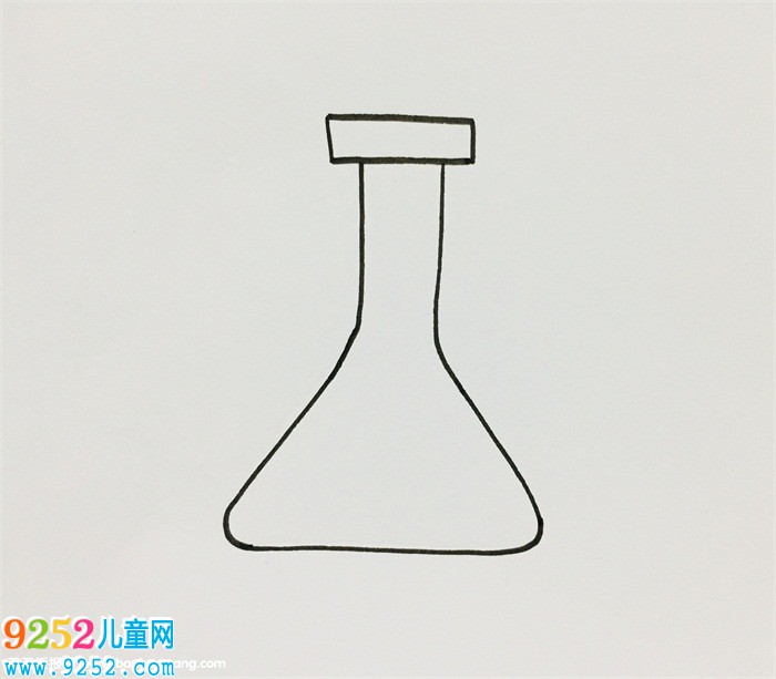 燒杯怎么畫
