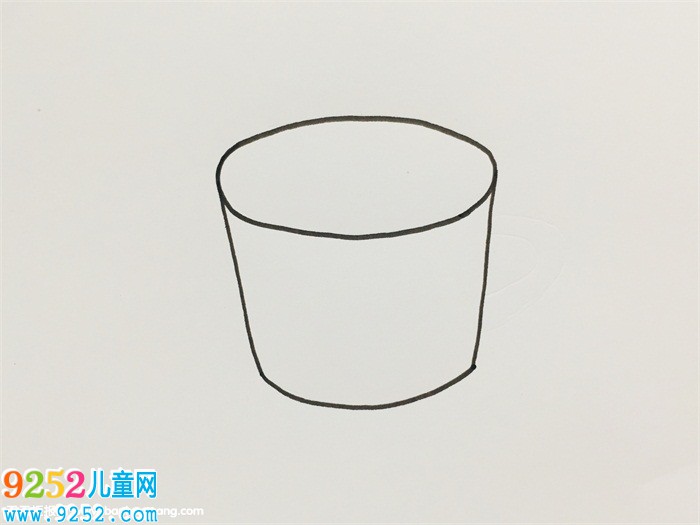 杯子怎么畫