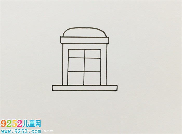 窗戶怎么畫