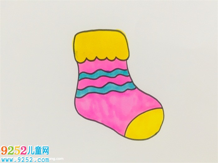 襪子怎么畫