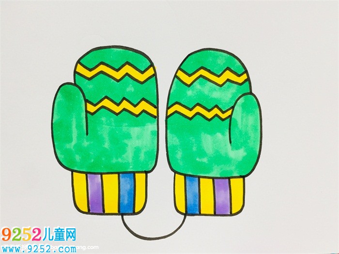 手套怎么畫