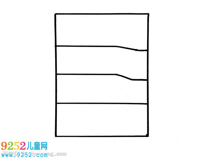 書架怎么畫簡單好看
