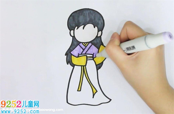 古風(fēng)衣服的畫法