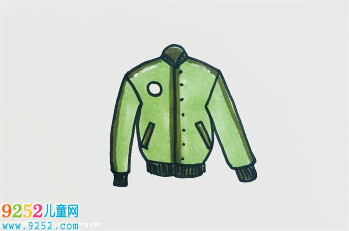 夾克衫怎么畫